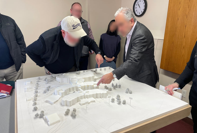 Securing the Deal: 12-Piece Architectural Model