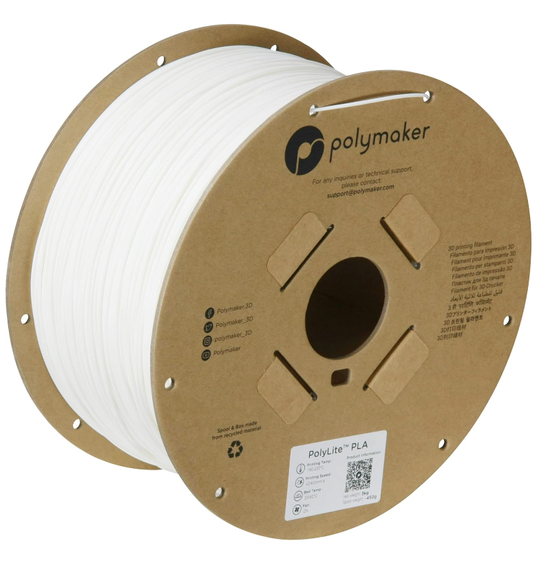 Polymaker PLA Filament - 1.75mm, PolyLite 1kg