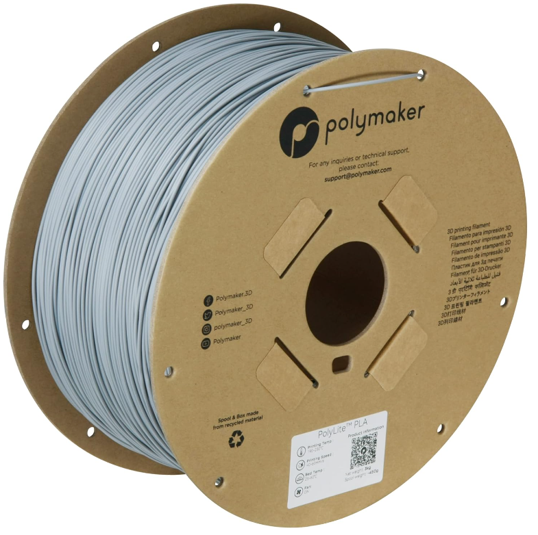 Polymaker PLA Filament - 1.75mm, PolyLite 1kg