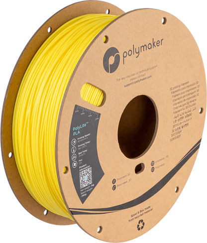 Polymaker PLA Filament - 1.75mm, PolyLite 1kg