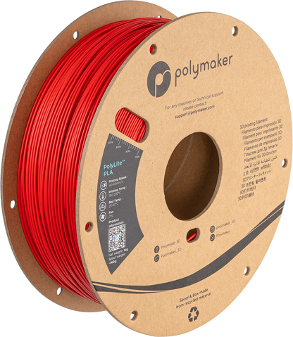 Polymaker PLA Filament - 1.75mm, PolyLite 1kg